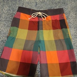 American eagle board shorts Plaid size small